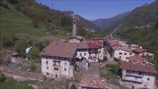 Camerata con il Borgo del Cornello dei Tasso  Valle Brembana  Orobie [upl. by Steck178]