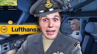 Mein erster NACHTFLUG als Pilot der LUFTHANSA [upl. by Irtemed]