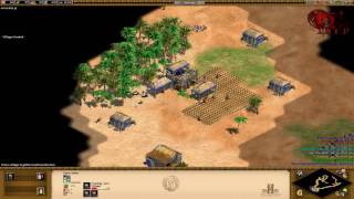 Age of Empires II HD Edition  1 vs 7 Hardest AI  Ethiopians 1 [upl. by Nylirej]