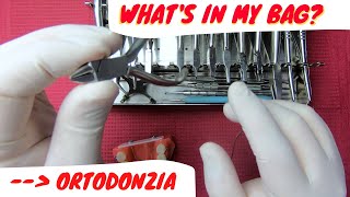 Whats in my bag pinze da ortodonzia [upl. by Whitten]