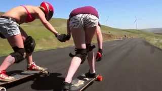 Awesome Skateboarding Girls [upl. by Hilbert]