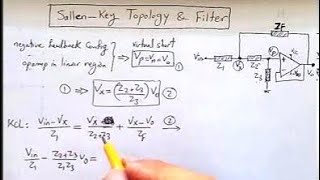 SallenKey Filter Analysis [upl. by Lednek830]