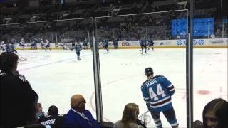 San Jose Sharks warm up routine [upl. by Obala]