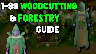 OSRS 199 Woodcutting amp Forestry Guide  Updated Woodcutting Guide [upl. by Lillywhite665]