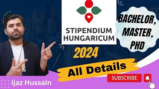 Complete details of Stipendium Hungaricum Scholarship 202425 BachelorMasterPhD Medicine [upl. by Dlanar802]