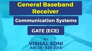 General Baseband Receiver  Communication Systems  GATE ECE Preparation [upl. by Riek]