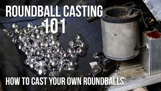 How to Cast Roundballs for your muzzleloader  Lead Round Ball Casting 101 [upl. by Galan]