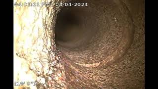 3528 NE Tillamook St Sewer Scope Video Inspection Black Rock Underground [upl. by Monjo]