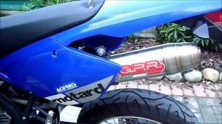 BETA RR 125 4 TEMPI SCARICO 4 STROKES EXHAUST SYSTEM BETA 125 ECHAPPEMENT POT GPR [upl. by Orion]