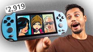 I Bought Cheapest Handheld Console With 10000 Games in Only ₹3000 😊 [upl. by Anahcar]