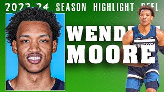 Wendell Moore Jr Full 202324 Season Highlights [upl. by Notsgnal]