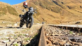 Scrambler Trip Furkapass Grimselpass Sustenpass Motorrad Enduro TET Okt 2023 [upl. by Hamid]