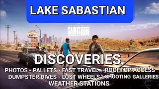 Saints Row  Lake Sabastian All Discovery Locations 100 [upl. by Raddie]