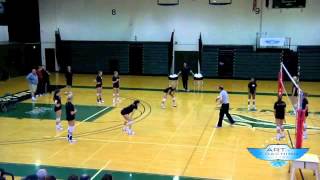 Dig Set Hit Volleyball Drill [upl. by Ettenad]