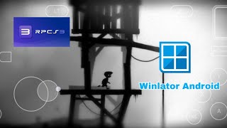 Limbo Game Test RPCS3 Emulator Android On Winlator Windows Emulator Poco F5 Sd7Gen2 [upl. by Htur]