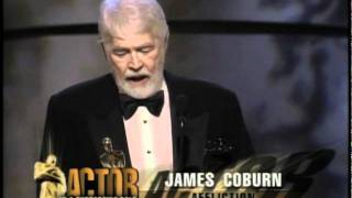 James Coburn Wins Supporting Actor 1999 Oscars [upl. by Eniale]