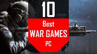 Best WAR Games 2021  Top 10 best Military War games for PC [upl. by Dirraj983]