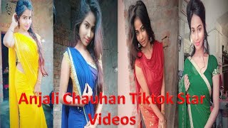 Anjali Chauhan Videos ІІ Tik tok superstar ІІ Anjali Chauhan best Dance videos ІІ vigo videos [upl. by Karmen]