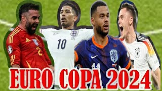 GOLEADA DE ALEMANIAUEFA EURO COPA2024FUTBOL EUROPEOSELECIONES DE FUTBOL EUROPEAS [upl. by Swarts]