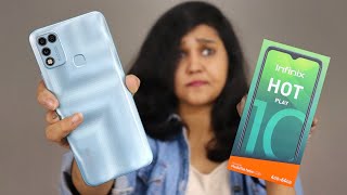 Infinix Hot 10 Play REAL TRUTH Review amp Unboxing [upl. by Aundrea]