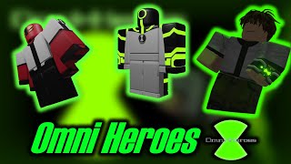 Omni Heroes another upcoming and amazing ben 10 game roblox robloxben10 ben10 ben10robloxgames [upl. by Vtehsta548]