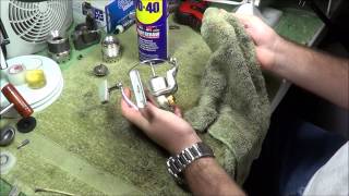 Basic Spinning Reel Maintenance [upl. by Yelad]