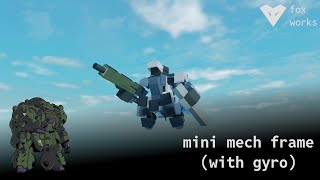 plane crazy  mini mech frame  tutorial [upl. by Eadmund487]