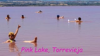 Torrevieja Pink Lake Salinas de Torrevieja [upl. by Arised]