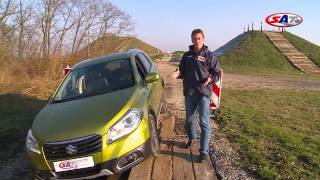 Suzuki SX4 SCross  road test by SAT TV Show 02032014 [upl. by Alimrahs]