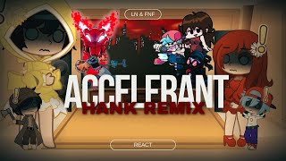 LN amp FNF React  FNF Hank Accelerant Remix  FNF Mod [upl. by Agathe]