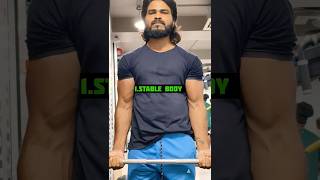 Bicep Workout Telugu😱  How to big biceps Telugu gym biceps bicepsworkout motivation Telugu [upl. by Eleonore]