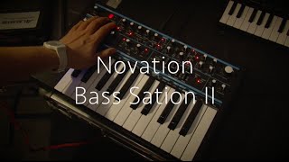 Novation Bass Station II  Factory Presets PART 1 [upl. by Nnaaihtnyc]