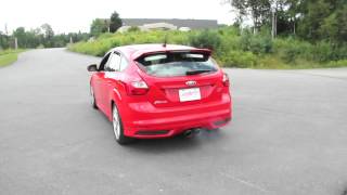 2013 Ford Focus ST with MBRP Exhaust [upl. by Qulllon]