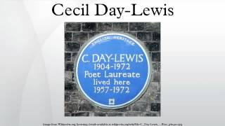 Cecil DayLewis [upl. by Yerd]