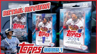 What Are The Odds 2024 Topps Series 1 Baseball Card Retail Review Hangers and Blaster Box [upl. by Eseenaj963]