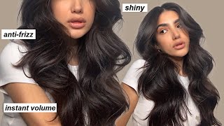 VOLUMINOUS BOUNCY HAIR TUTORIAL [upl. by Macfadyn]