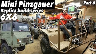 Mini Pinzgauer 6x6 OffRoad Build Series Part 6 [upl. by Alphonsa906]