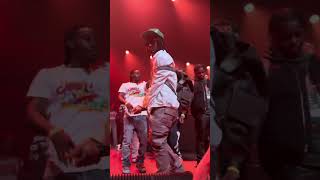 payroll performing at cashcobain concert at Brooklyn Paramount rap youtubeshorts [upl. by Aniez54]