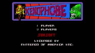 Xenophobe NES  1988 Playthrough [upl. by Sutniuq]