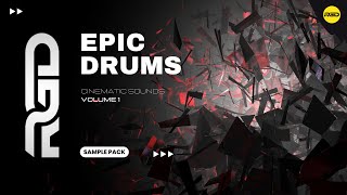 Epic Cinematic Drums Sample Pack Drum Hits amp Loops [upl. by Baras]