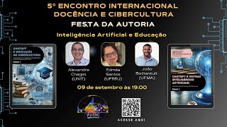 Festa da Autoria Inteligência Artificial e Educação [upl. by Sirad]