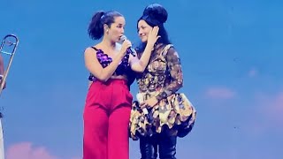 Mon Laferte ft Ximena Sariñana  Flaco en el Palacio de los Deportes CDMX Autopoiética 21MAR24 [upl. by Kubis]