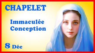 CHAPELET 🎄 Vendredi 8 Décembre 🙏 Limmaculée Conception Avent [upl. by Teerpnam]