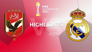 Highlights Al Ahly v Real Madrid  FIFA Club World Cup SemiFinal [upl. by Aldas981]