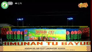 KAHIMUNAN TU BAYUGAN 2024  AGUSAN DEL SUR PILOT LABORATORY SCHOOL 7 [upl. by Anaillil]