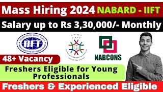 NABARD Consultancy Services Recruitment 2024  Salary up to Rs 330000  Freshers Apply Now [upl. by Eyde]