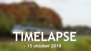 Treinen in Nederland  15 oktober  TIMELAPSE [upl. by Zerlina146]