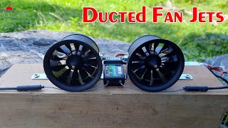 Powerfun EDF 50mm 12 Blades DUCTED FAN with Brushless Motor 4000KV [upl. by Ocisnarf]