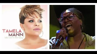 Take Me to the King  Tamela Mann  Karaoke Version  KaraFun [upl. by Anelav]