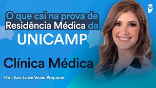 O que mais cai na prova de residência médica da UNICAMP  Clínica Médica [upl. by Jeuz]